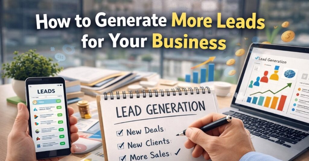How To Generate More Leads For Your Business 30 how to generate more leads lead generation
